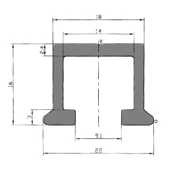 Aluminium Sign Channel For Permanent Road Signs - 1m - Image 5