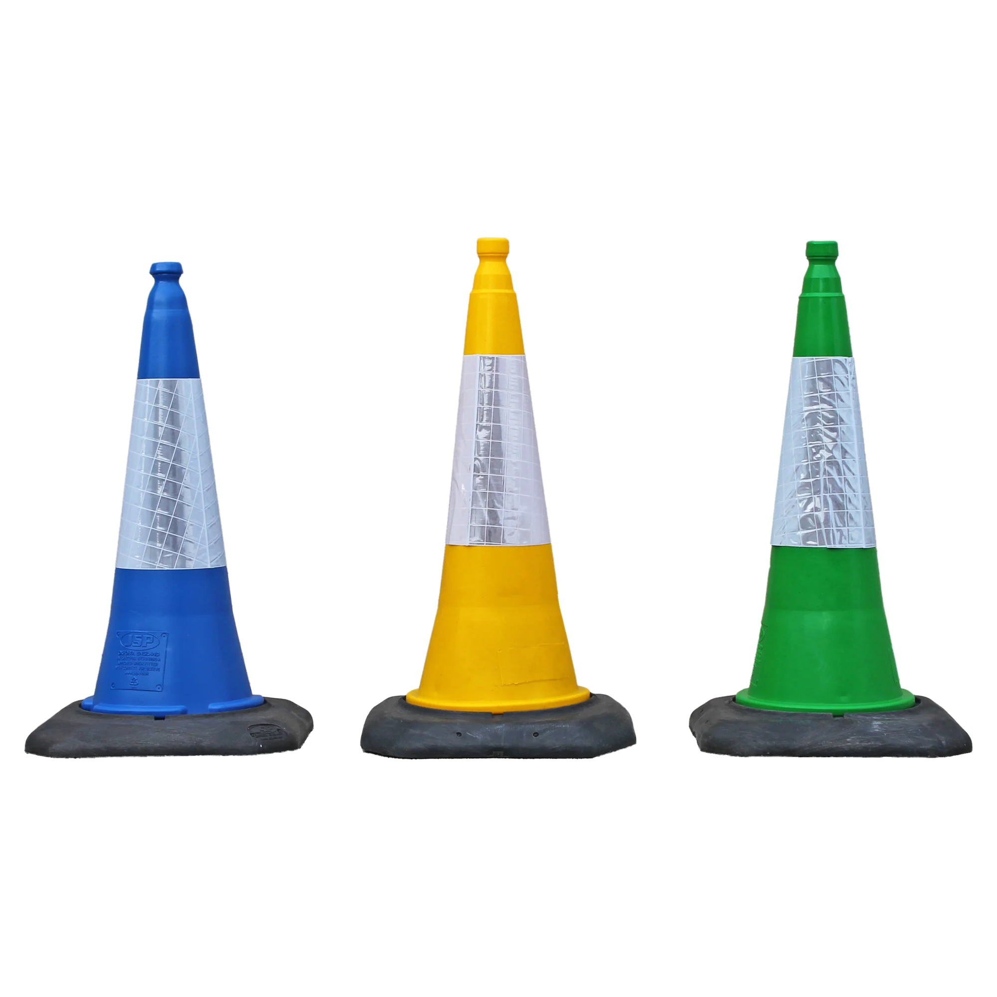 Green Traffic Cones 500mm, 750mm, 1000mm Road Cones JSP Dominator - Image 3