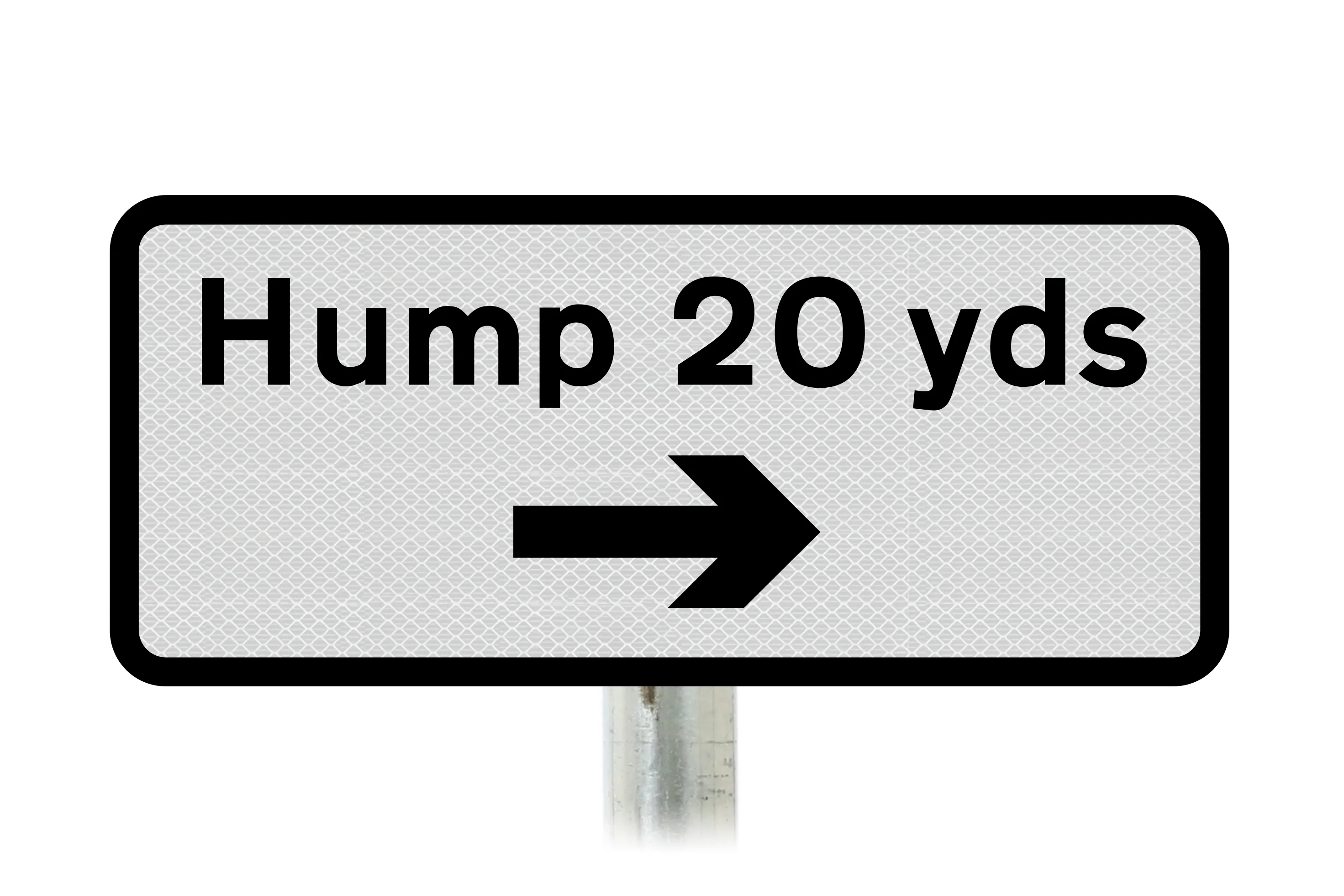 Hump 20 yds' Inc Arrow Supplementary Plate - Post Mount Dia. 557.4 R2/RA2