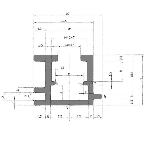 Medium Interlocking Sign Channel - 1m - Image 7