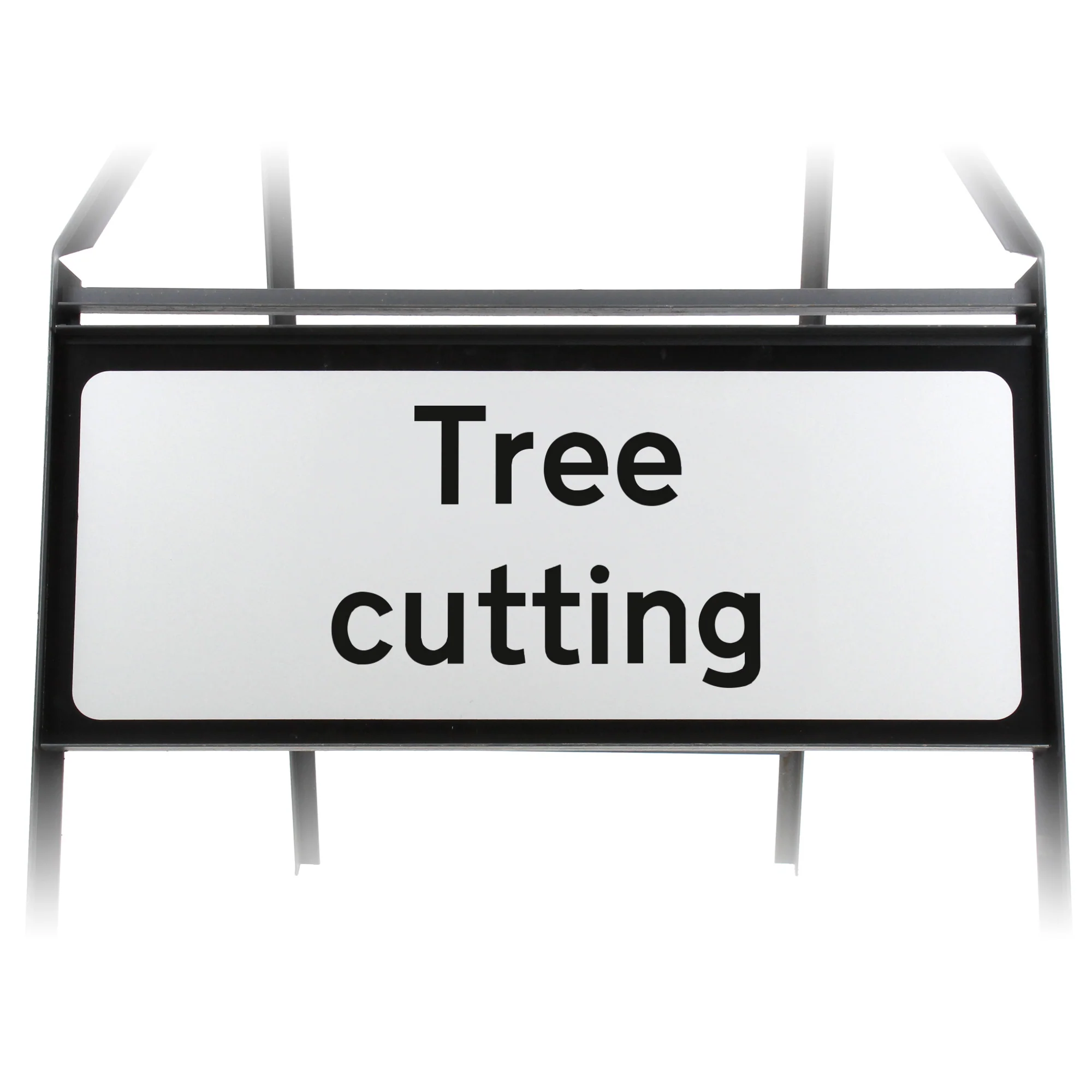 Tree Cutting Supplementary Plate - Metal Sign