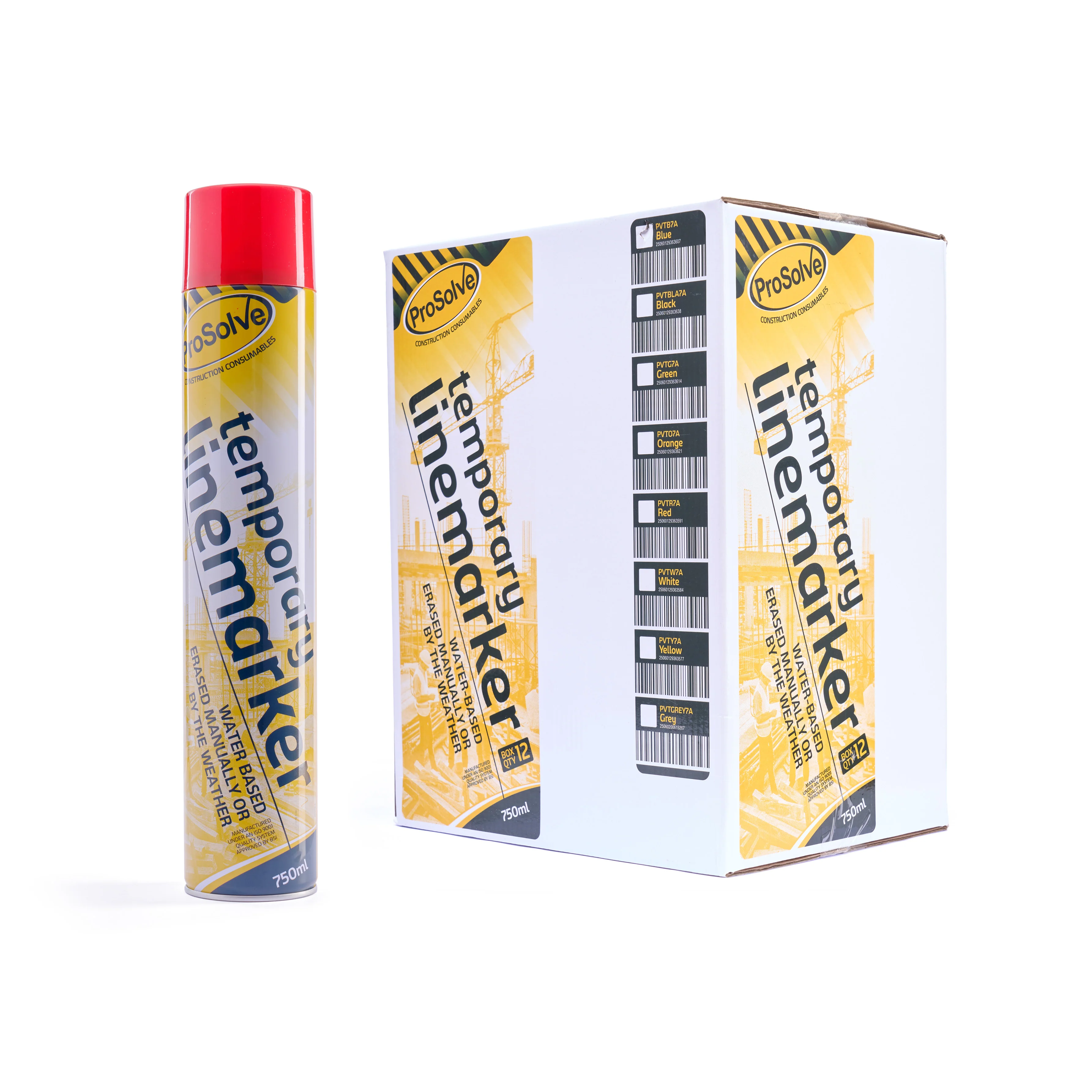 ProSolve Orange SiteMarker Semi-Permanent Marking Paint (Acrylic) 750ml - Image 3