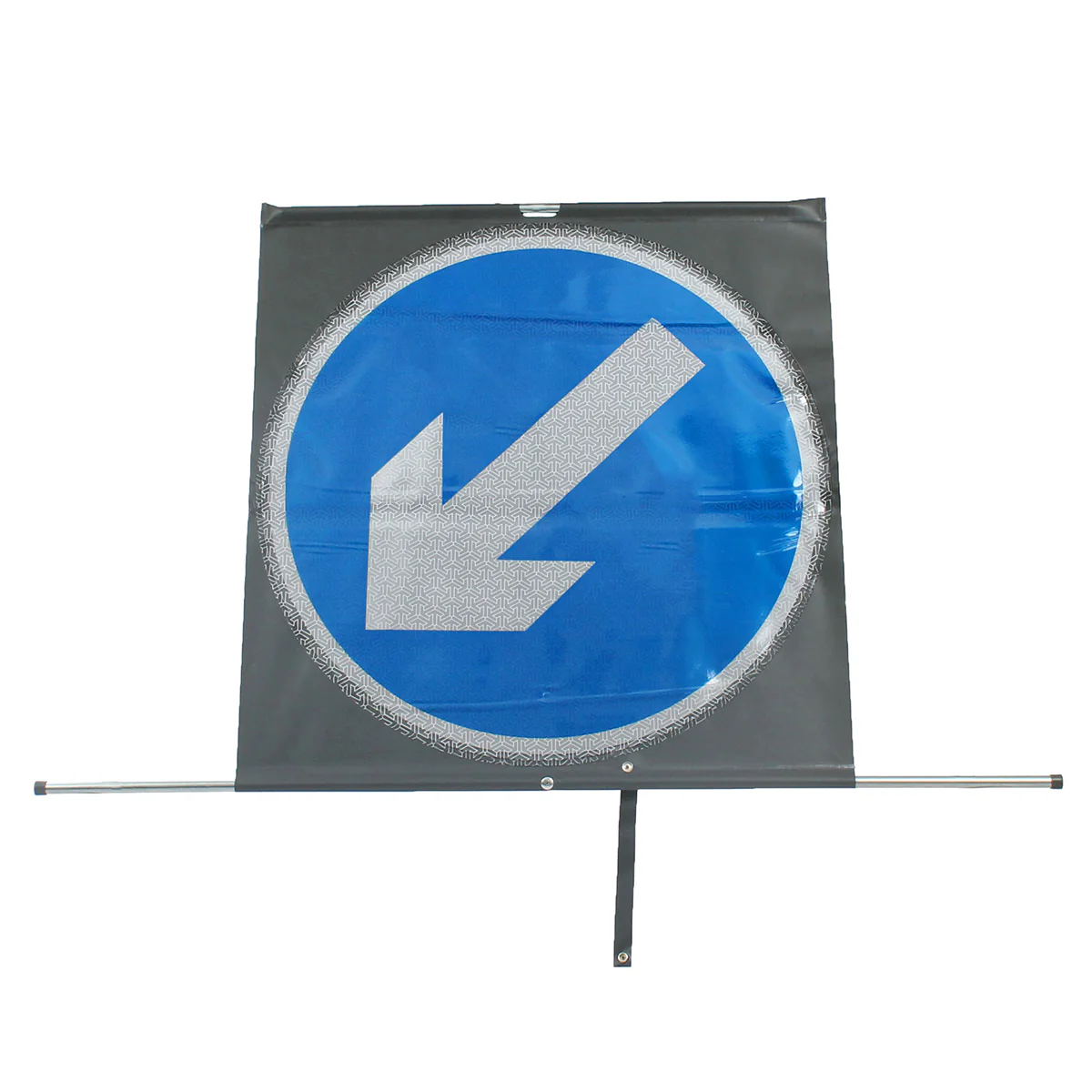 Keep Left Sign dia. 610L - Classic Roll Up Sign / RA1 - Image 2